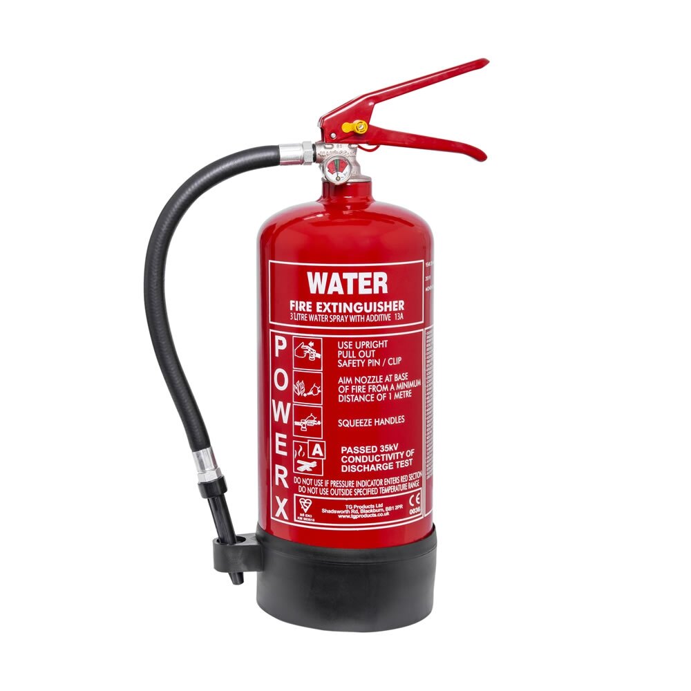 PowerX 3ltr Water Additive Fire Extinguisher