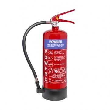 Image of the 4kg Powder Fire Extinguisher - Thomas Glover PowerX