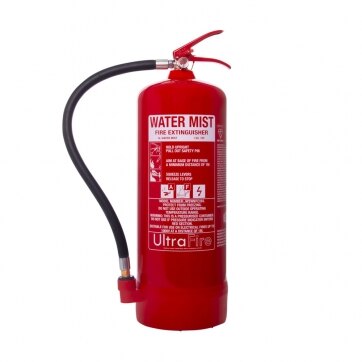 6ltr Water Mist Fire Extinguisher - Ultrafire