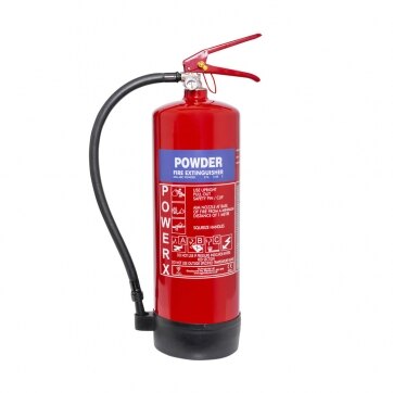 Image of the 6kg Powder Fire Extinguisher - Thomas Glover PowerX