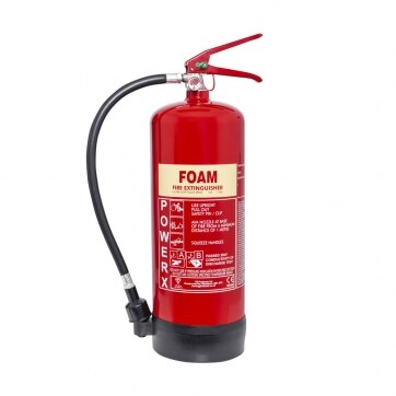 6ltr AFFF Foam Fire Extinguisher - Thomas Glover PowerX