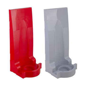 Image of the Universal Modular Fire Extinguisher Stands - Single - Red or Grey
