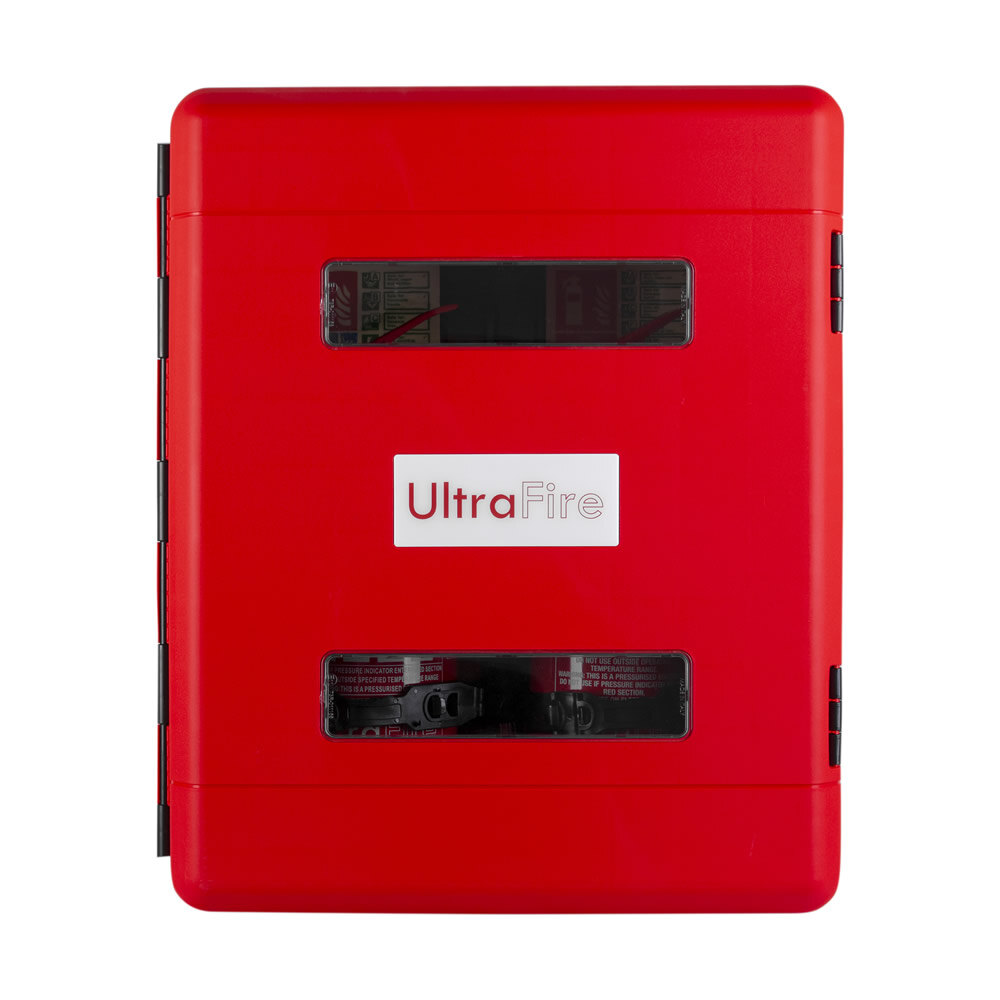 UltraFire Double Fire Extinguisher Cabinet