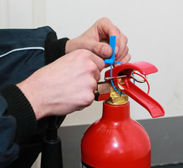 fire extinguisher and servicing tools